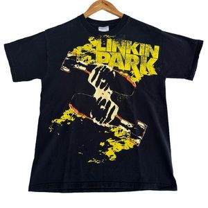 Vintage Linkin Park 90s Band T Shirt Youth Size Large 14/16 Made In USA